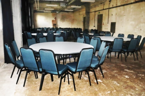 Sala konferencyjna Hala Mechaników w ARCHE Fabryka Samolotów w Mielnie Mielno