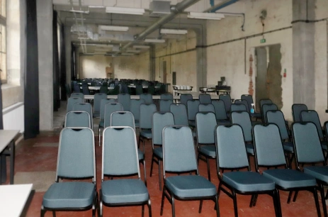 Sala konferencyjna Hala Mechaników w ARCHE Fabryka Samolotów w Mielnie Mielno