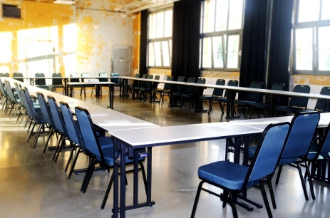 Sala konferencyjna Hala Serwisowa w ARCHE Fabryka Samolotów w Mielnie Mielno