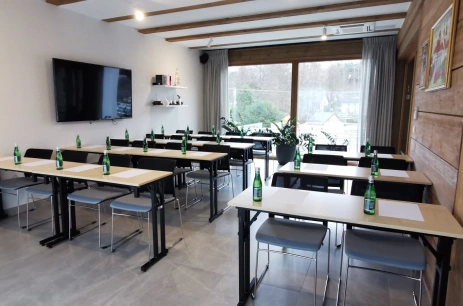 Sala konferencyjna Chillout Room w Chaber Apartamenty Swornegacie