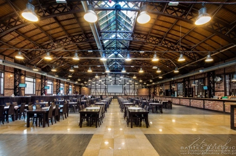 Sala konferencyjna Hala Piwna w Stara Zajezdnia Kraków by DeSilva Kraków