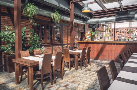 Sala konferencyjna Restauracja Tramwajowa w Stara Zajezdnia Kraków by DeSilva Kraków