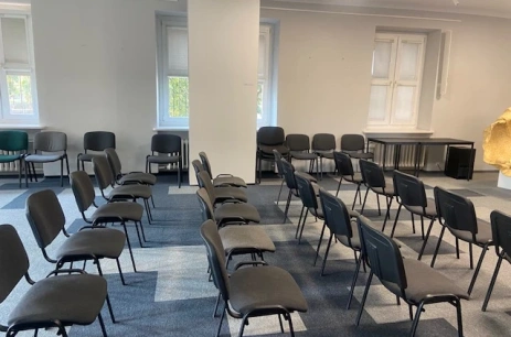 Sala konferencyjna Sala Konferencyjna II w Centrum Służby Rodzinie Łódź