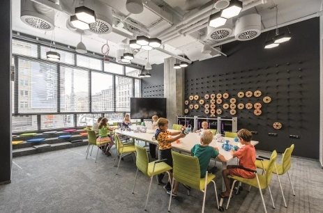 Sala konferencyjna Sale Połączone (T i E) w Centralny Dom Technologii CDT Warszawa