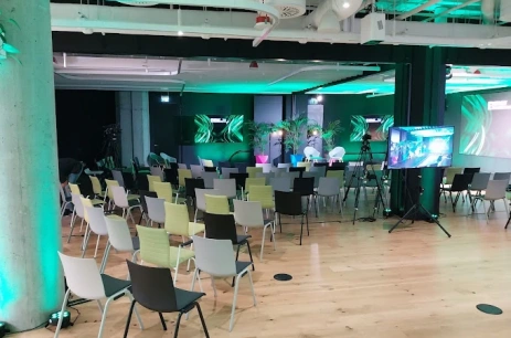 Sala konferencyjna Cała Przestrzeń CDT w Centralny Dom Technologii CDT Warszawa