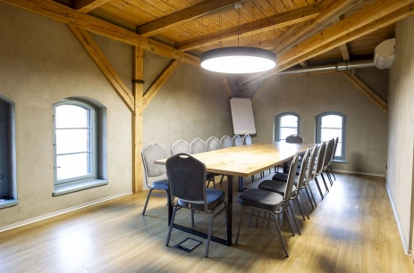 Sala konferencyjna Salka Cowork w Kuźnia Społeczna Olsztyn