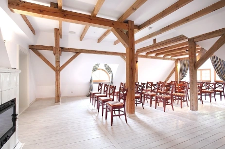 Sala konferencyjna Sala kominkowa w Pałac w Dębinie Dębina