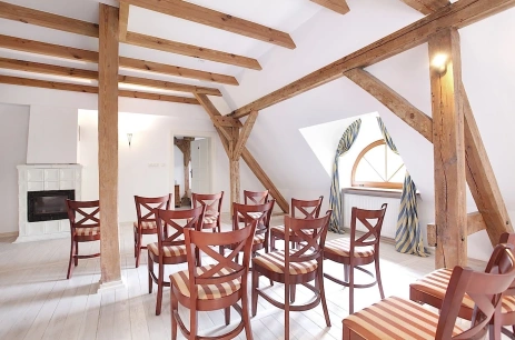 Sala konferencyjna Sala kominkowa w Pałac w Dębinie Dębina