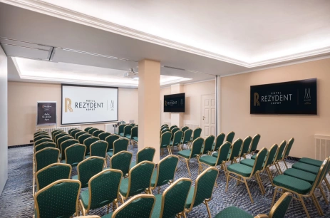 Sala konferencyjna Sala Perłowa + Bursztynowa w Rezydent Sopot MGallery Hotel Collection Sopot