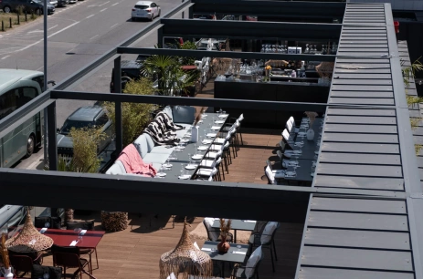 Sala konferencyjna ROOFTOP Dock19 w Restauracja DOCK19 by Mateusz Gessler Warszawa