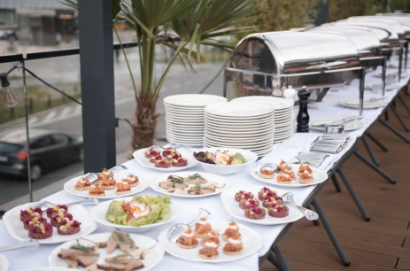 Sala konferencyjna ROOFTOP Dock19 w Restauracja DOCK19 by Mateusz Gessler Warszawa