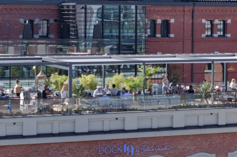 Sala konferencyjna ROOFTOP Dock19 w Restauracja DOCK19 by Mateusz Gessler Warszawa