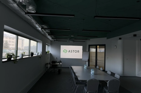 Sala konferencyjna Sala Szkoleniowo-Konferencyjna w ASTOR Intralogistics Center Kraków