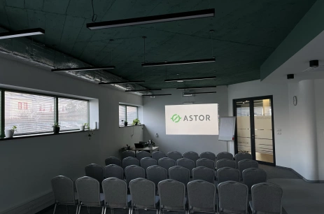 Sala konferencyjna Sala Szkoleniowo-Konferencyjna w ASTOR Intralogistics Center Kraków