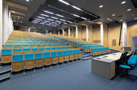 Sala konferencyjna Aula Zachodnia w Centrum Dydaktyczne Uniwersytetu Medycznego w Łodzi Łódź