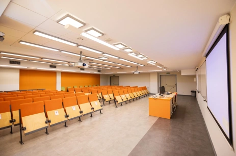 Sala konferencyjna 1.20 w Centrum Dydaktyczne Uniwersytetu Medycznego w Łodzi Łódź