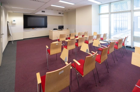 Sala konferencyjna Sala Warsztatowa 01.22 w Centrum Dydaktyczne Uniwersytetu Medycznego w Łodzi Łódź