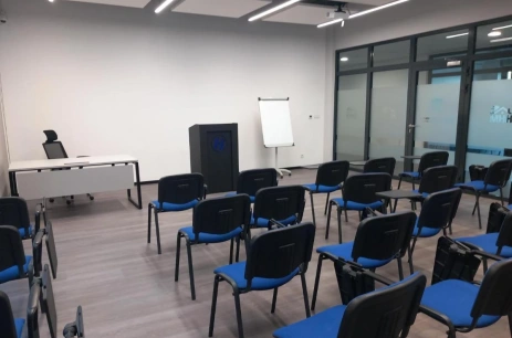 Sala konferencyjna Sala Konferencyjna IV w Centrum Szkoleniowo - Noclegowe HHM HEGELMANN Zgorzelec