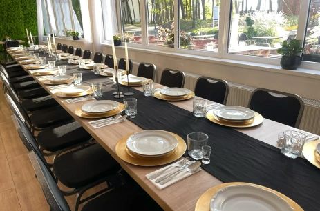 Sala konferencyjna Sala LEŚNY OGRÓD w Ośrodek Szkoleniowo-Wypoczynkowy Delfin Konin