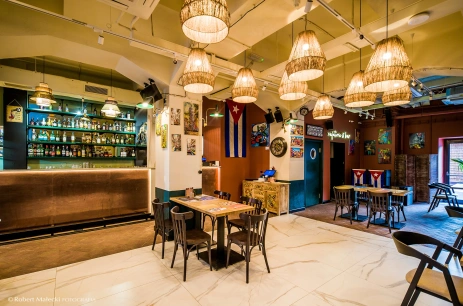 Sala konferencyjna Restaurante Habana Vieja w Manuarte - Scena | Eventy | Restauracja | Cafeteria&Bar Łódź