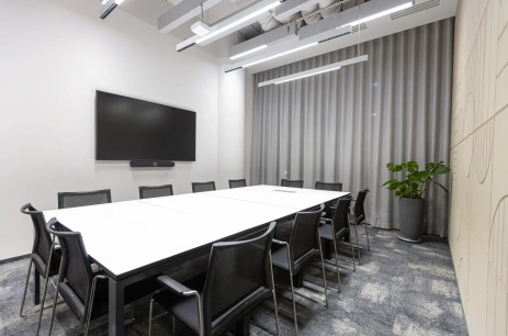 Sala konferencyjna Sala E w Omniflex Aora Warszawa