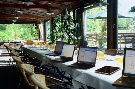 Sala konferencyjna Ogród Zimowy w Klekotki Conference & SPA Godkowo