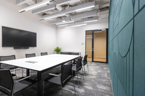 Sala konferencyjna Sala F w Omniflex Aora Warszawa