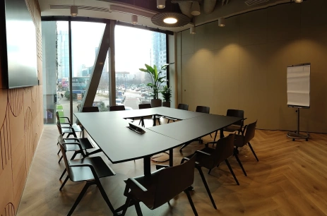Sala konferencyjna Sala G w Omniflex Aora Warszawa