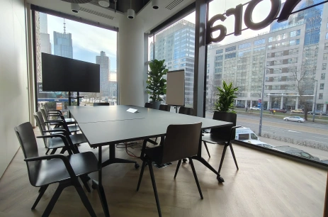 Sala konferencyjna Sala H w Omniflex Aora Warszawa