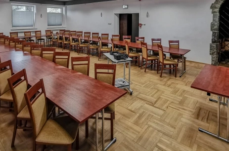 Sala konferencyjna Biesiadna w Centrum Konferencji i Rekreacji Geovita w Wiśle Wisła