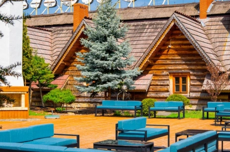 Sala konferencyjna Patio Zewnętrzne w Hotel Górski Wolbórz