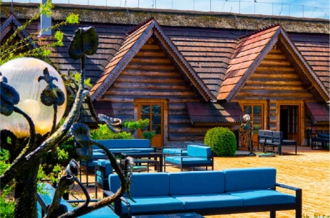 Sala konferencyjna Patio Zewnętrzne w Hotel Górski Wolbórz