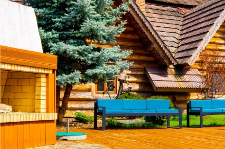 Sala konferencyjna Patio Zewnętrzne w Hotel Górski Wolbórz