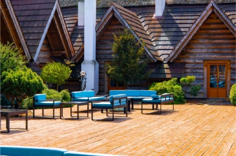 Sala konferencyjna Patio Zewnętrzne w Hotel Górski Wolbórz