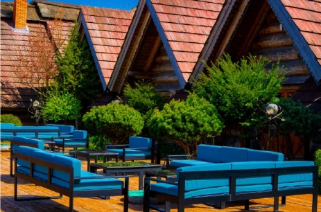 Sala konferencyjna Patio Zewnętrzne w Hotel Górski Wolbórz