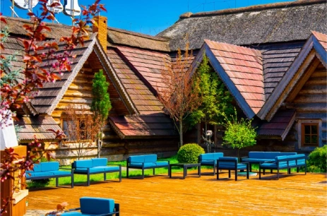 Sala konferencyjna Patio Zewnętrzne w Hotel Górski Wolbórz