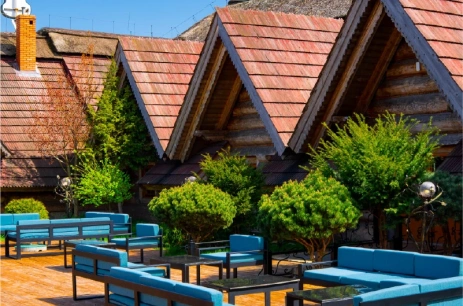 Sala konferencyjna Patio Zewnętrzne w Hotel Górski Wolbórz