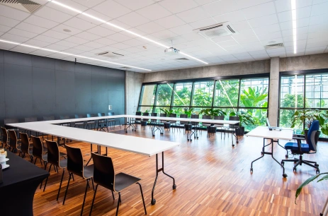 Sala konferencyjna Sala Edukacyjna B w Centrum Edukacji Ekologicznej Egzotarium Sosnowiec