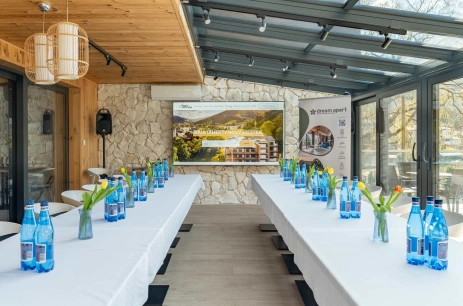 Sala konferencyjna Sala Konferencyjna w Novy Szczyrk Aparthotel Szczyrk