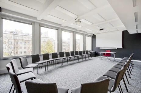 Sala konferencyjna Sala szkoleniowa 9 SVANEKE w Centrum Szkoleniowe WSPÓLNA Warszawa