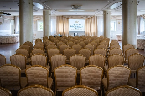 Sala konferencyjna Sala konferencyjna bankietowa w Hotel na Błoniach Bielsko-Biała