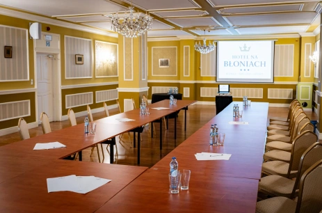 Sala konferencyjna Sala konferencyjna zielona w Hotel na Błoniach Bielsko-Biała