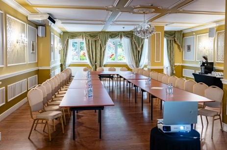Sala konferencyjna Sala konferencyjna zielona w Hotel na Błoniach Bielsko-Biała