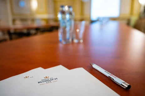 Sala konferencyjna Sala konferencyjna zielona w Hotel na Błoniach Bielsko-Biała