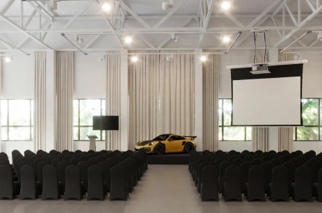 Sala konferencyjna Sala Optymizmu - wrzesień 2026r. w Arche Nałęczów dawne Sanatorium Milicyjne Nałęczów