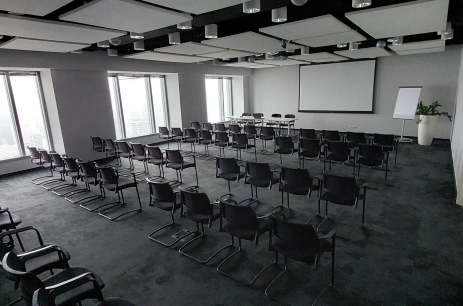 Sala konferencyjna Panorama lewa w Dago Centrum 35 piętro Warszawa