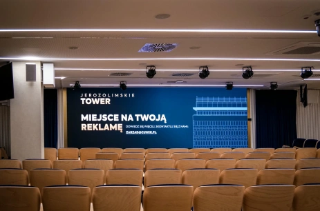 Sala konferencyjna Aula – Jerozolimskie Tower w Conference Point Jerozolimskie Tower Warszawa