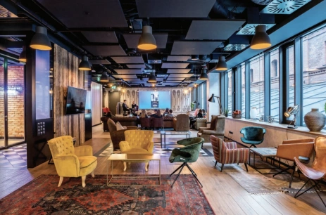 Sala konferencyjna Chillout Zone w Elektrownia Powiśle Warszawa