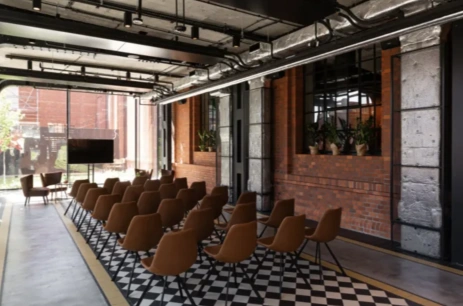 Sala konferencyjna Lumen poziom “0” w Elektrownia Powiśle Warszawa