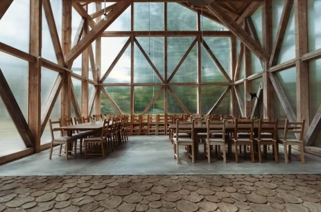 Sala konferencyjna Szklarnia w Oczyszczalnia Miejsce Teresin